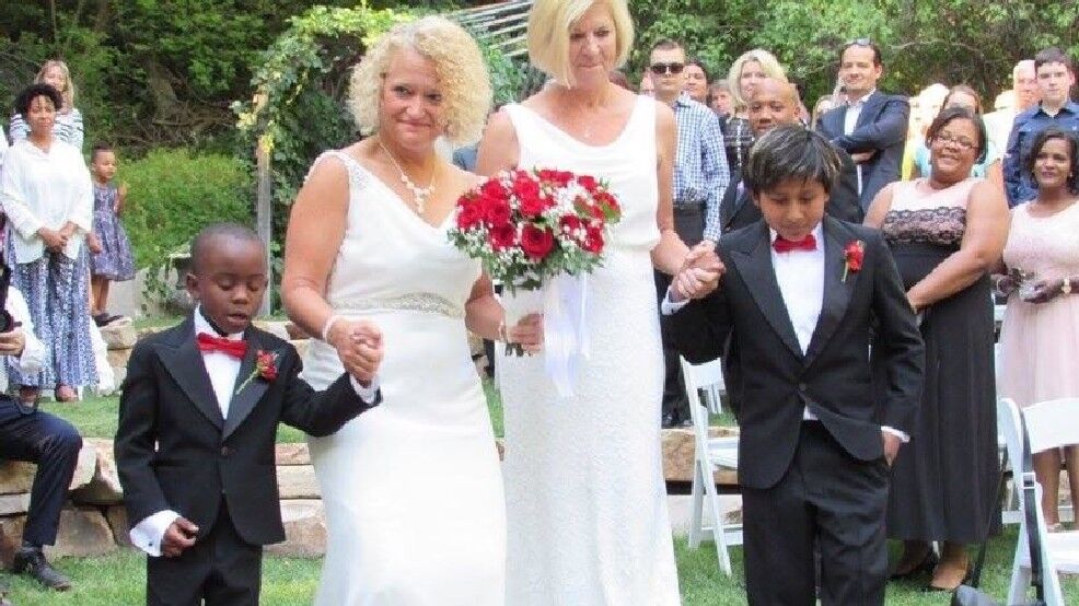 Congrats to the brides! Salt Lake City’s out mayor marries her partner