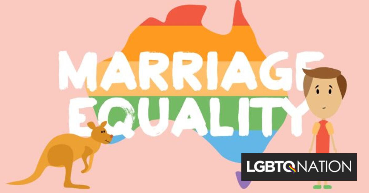 Australian Politicians Will Introduce Bills To Legalize Same Sex Marriage Lgbtq Nation