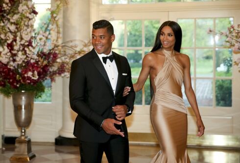 Russell Wilson and Ciara moved wedding from NC thanks to bathroom bill