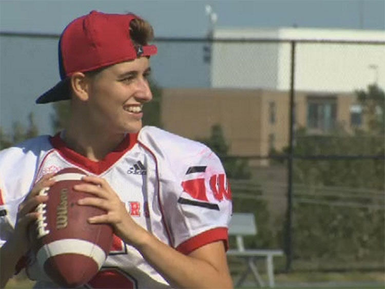 Canadian trans teen welcomed by high school football teammates