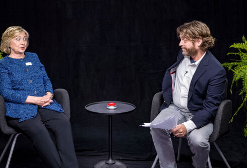 Hillary Clinton’s appearance on ‘Between Two Ferns’ is awkwardly delicious
