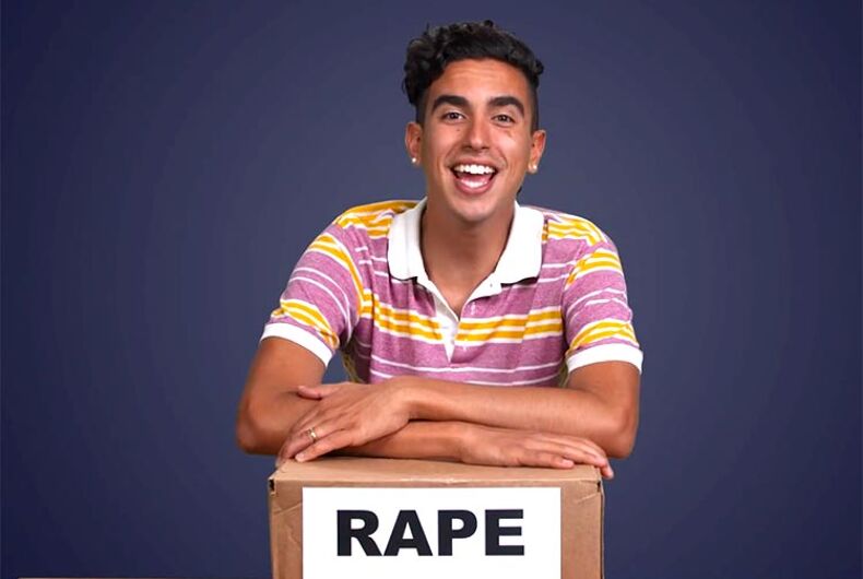 Watch out actor Dylan Marron explain rape culture with humor