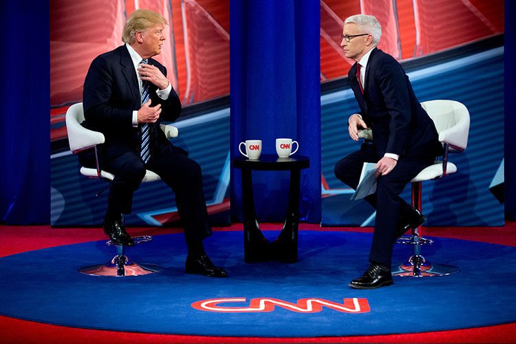 Donald Trump wants to tell Anderson Cooper: &#8216;You&#8217;re fired!&#8217; (Except he can&#8217;t)