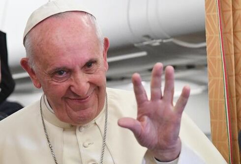 The Pope seems OK with same-sex civil unions
