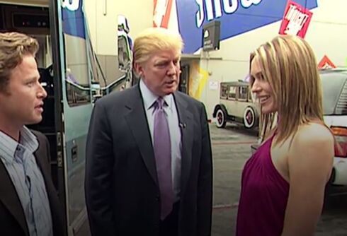 Hot mic catches Donald Trump being Donald Trump in crude convo about women