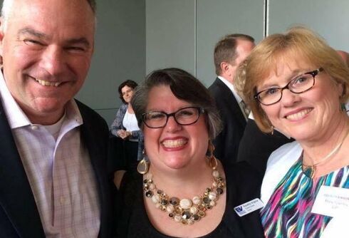 Tim Kaine invited a married lesbian couple to the vice presidential debate