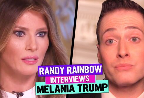 Watch: Melania Trump takes on critics in interview with Randy Rainbow