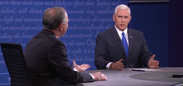 Mike Pence&#8217;s &#8216;Mexican Thing&#8217; and &#8216;Drop to my knees&#8217; lines win debate