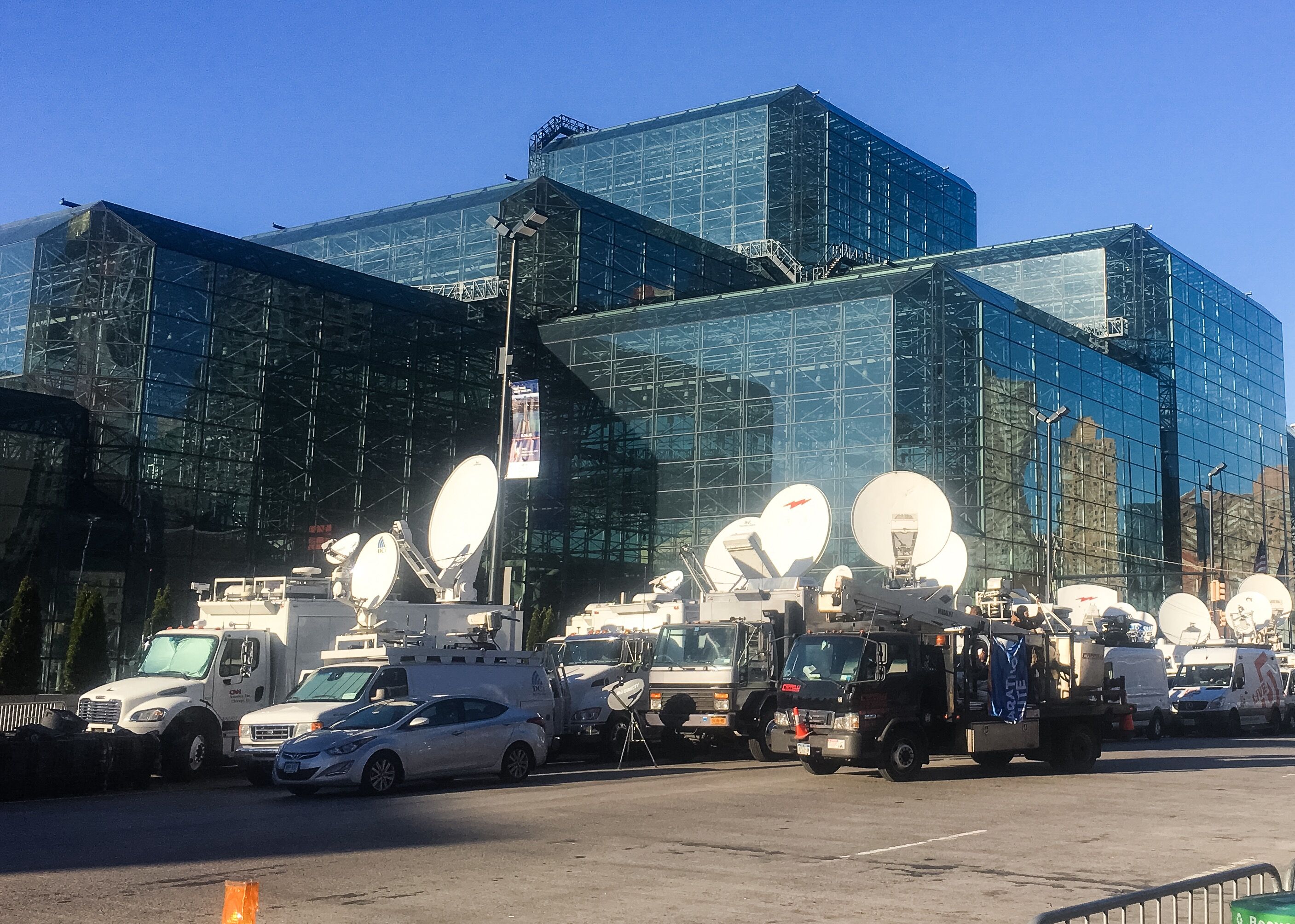 We&#8217;re there as media converges on New York City for election climax