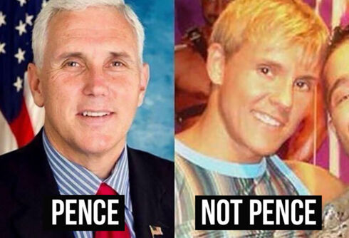 Sorry, Internet: Viral photo of Mike Pence as gay adult film star is not him