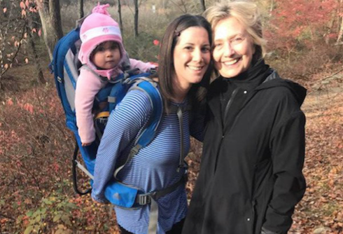 Heartbroken New Yorker runs into Hillary Clinton on post-election hike