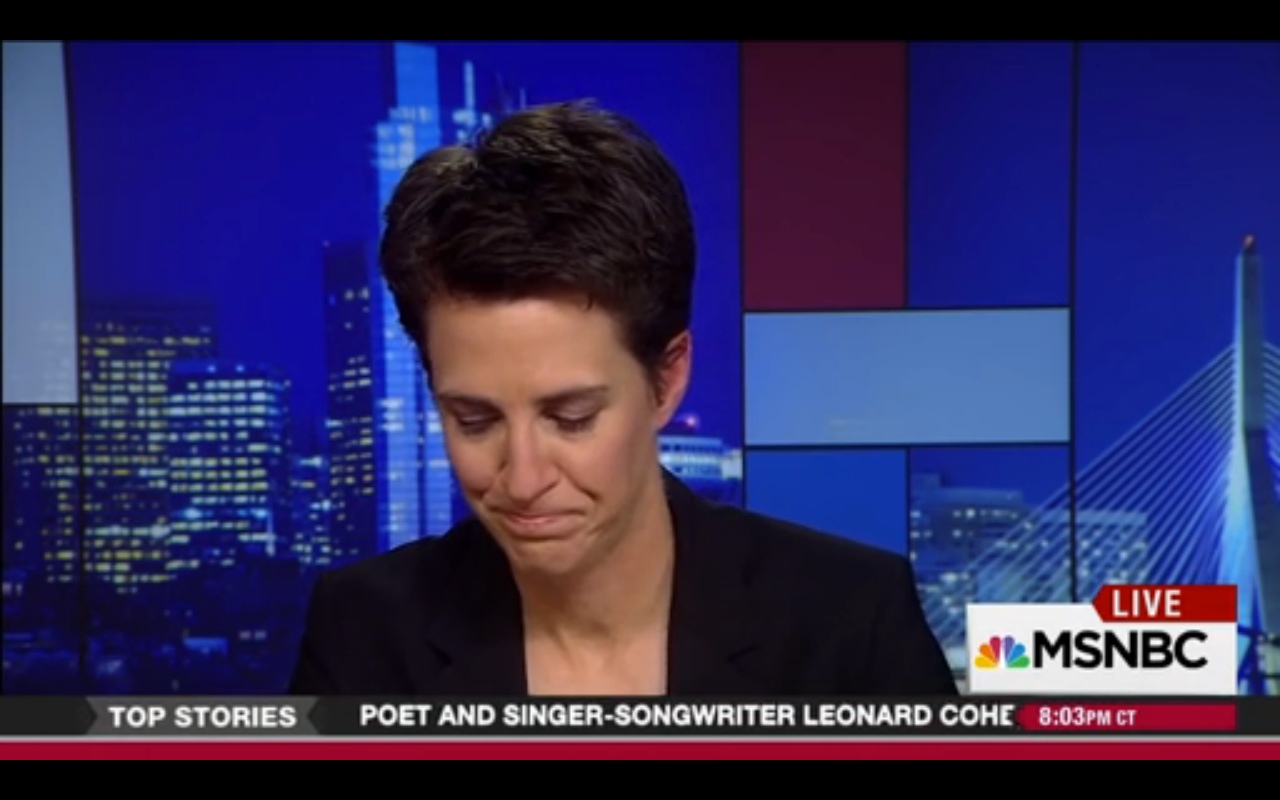 Watch: Rachel Maddow chokes up describing Mike Pence&#8217;s anti-LGBT policies
