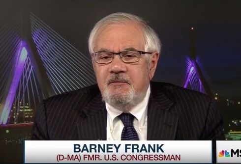 Barney Frank says Trump’s favorite judge Scalia was for f*g not flag burning