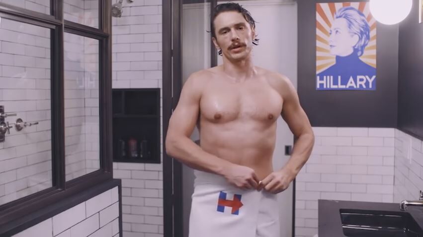 james franco hillary clinton