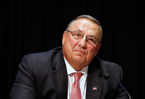 Maine Gov. LePage supports Mississippi law allowing anti-LGBTQ discrimination