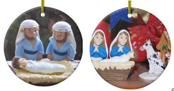 Nativity ornaments replacing Mary and Joseph with same-sex parents spark hate