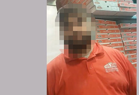 Papa John’s employee busted after video shows him attacking gay men for hugging