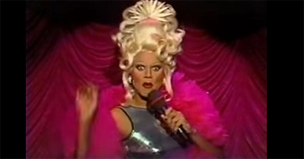 Rediscover RuPaul&#8217;s dragalicious &#8216;Christmas Ball&#8217; TV special from 1993