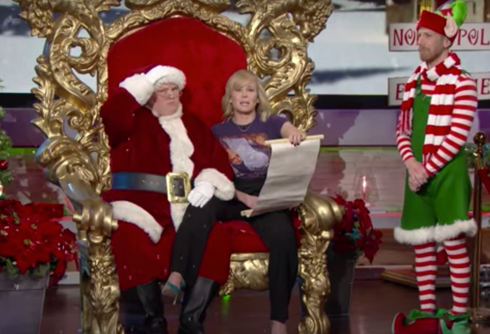 Chelsea Handler asks Lesbo Claus: Give Mike Pence a gay son for Christmas