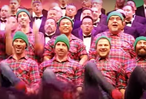Watch: San Diego Gay Men’s Chorus brings the cheer with ‘Hand Jive Jingle’