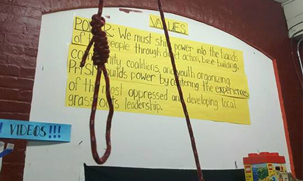 Vandals break into queer Southeast Asian youth center and string up a noose