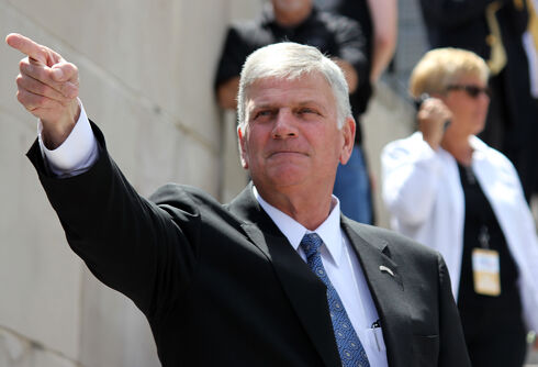 Franklin Graham is suing an event venue for refusing to let him spread anti-LGBTQ rhetoric
