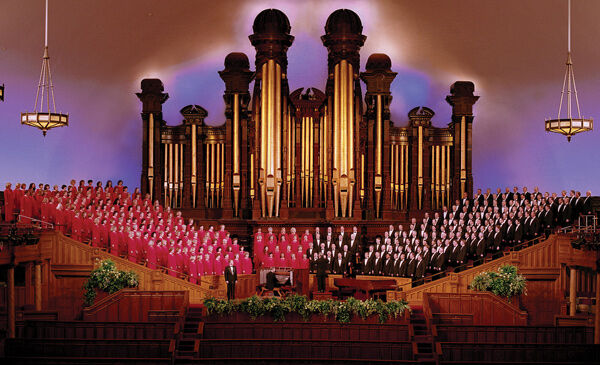 A perfect match The Mormon Tabernacle Choir and Trumps inauguration image