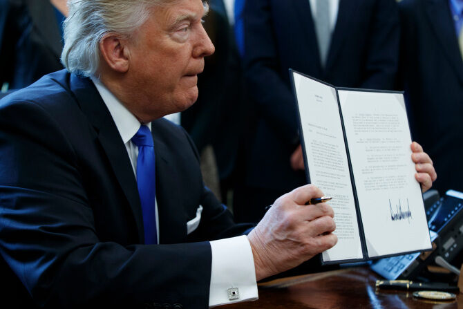 Donald Trump executive order