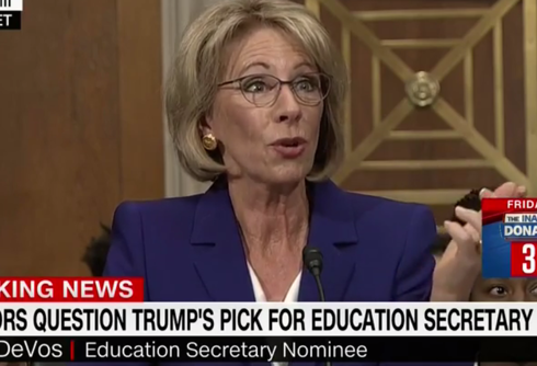 New allegations: Education nominee Betsy DeVos funded radical Christian academy