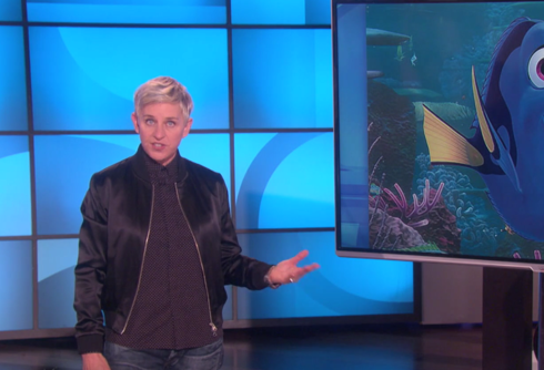 Ellen explains why Trump’s Muslim ban is wrong using ‘Finding Dory’