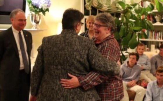 tim kaine gay wedding