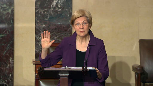 Republicans told Elizabeth Warren to shut up and sit down, and that is violence