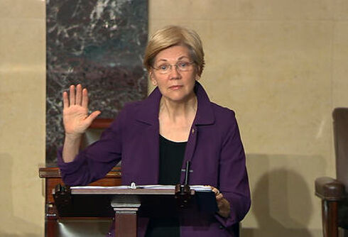 Republicans told Elizabeth Warren to shut up and sit down, and that is violence