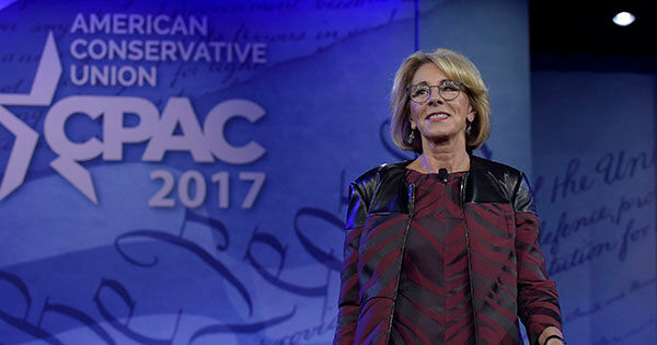 Betsy DeVos Shows Her True Anti-trans Colors At Conservative Conference ...