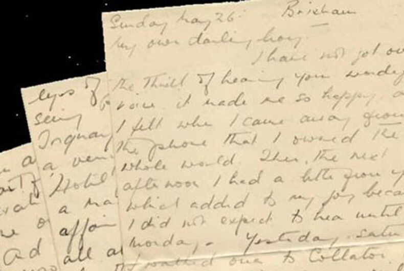 Love Letters Reveal A World War Ii Soldier S Secret Same Sex Romance Lgbtq Nation Love Letters Reveal A World War Ii Soldier S Secret Same Sex Romance Lgbtq Nation