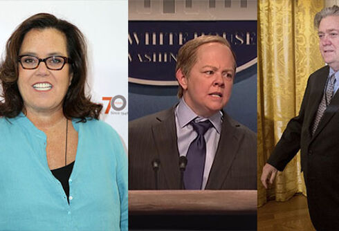 If Melissa McCarthy’s Spicer skit bugged Trump, what would Rosie as Bannon do?