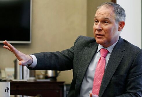Climate change denier & LGBTQ rights opponent Pruitt confirmed to head E.P.A.