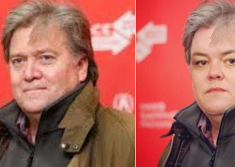 Rosie O’Donnell sparks rumors of Steve Bannon send-up with new avatar