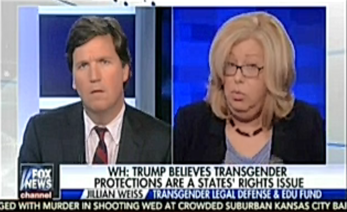 Tucker Carlson invites transgender professor to show, insults her