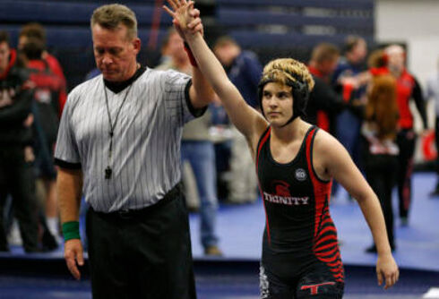 Trans wrestler wins right to compete against other boys, but not at school