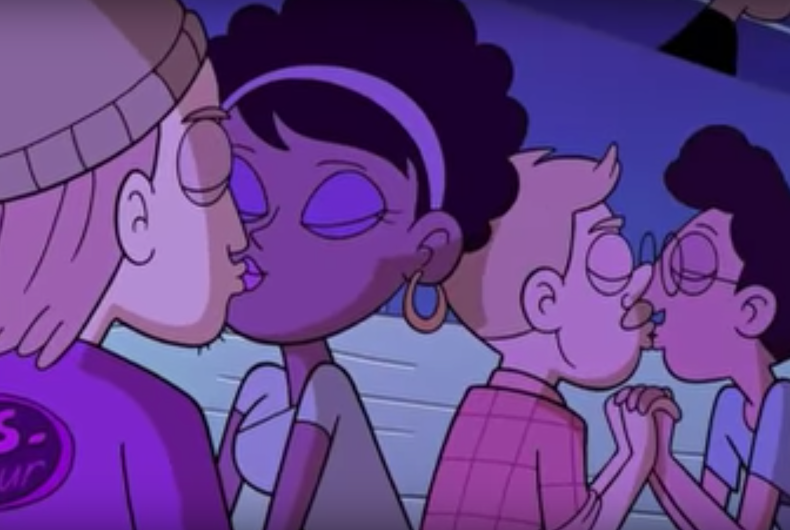 Cartoon Kissing Naked Videos - One Million Moms' call for boycott of Disney over same-sex cartoon kiss -  LGBTQ Nation