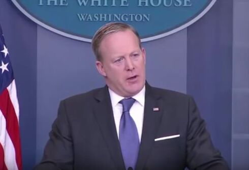 Spicer: No link between Trump’s anti-trans directive & attacks on LGBT community
