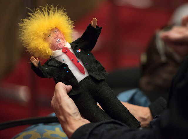 Donald Trump voodoo doll