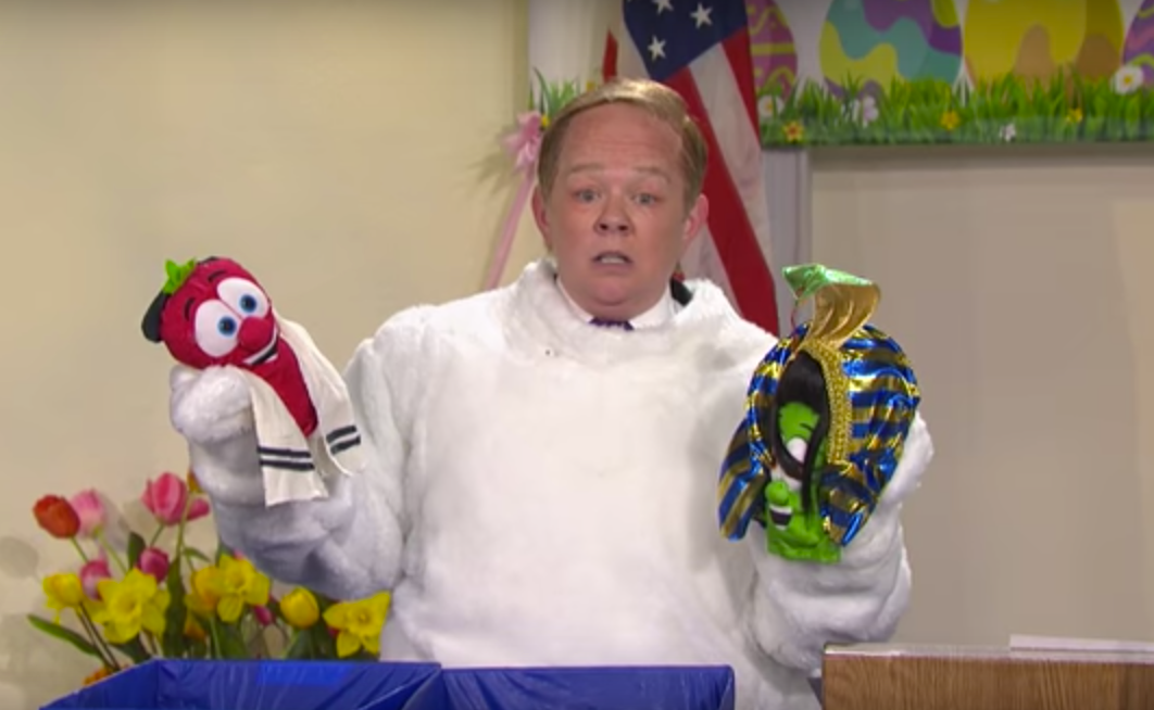 Watch this special Easter message from Melissa McCarthy&#8217;s &#8216;Spicey&#8217; on SNL