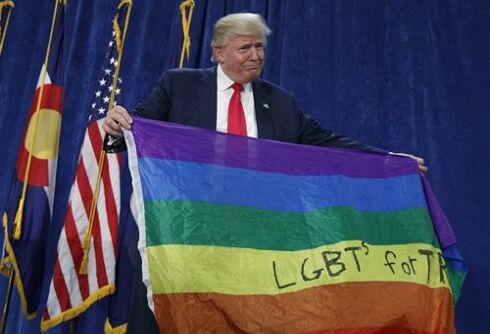 White House reaches out to gay Trump supporters banned from a pride parade