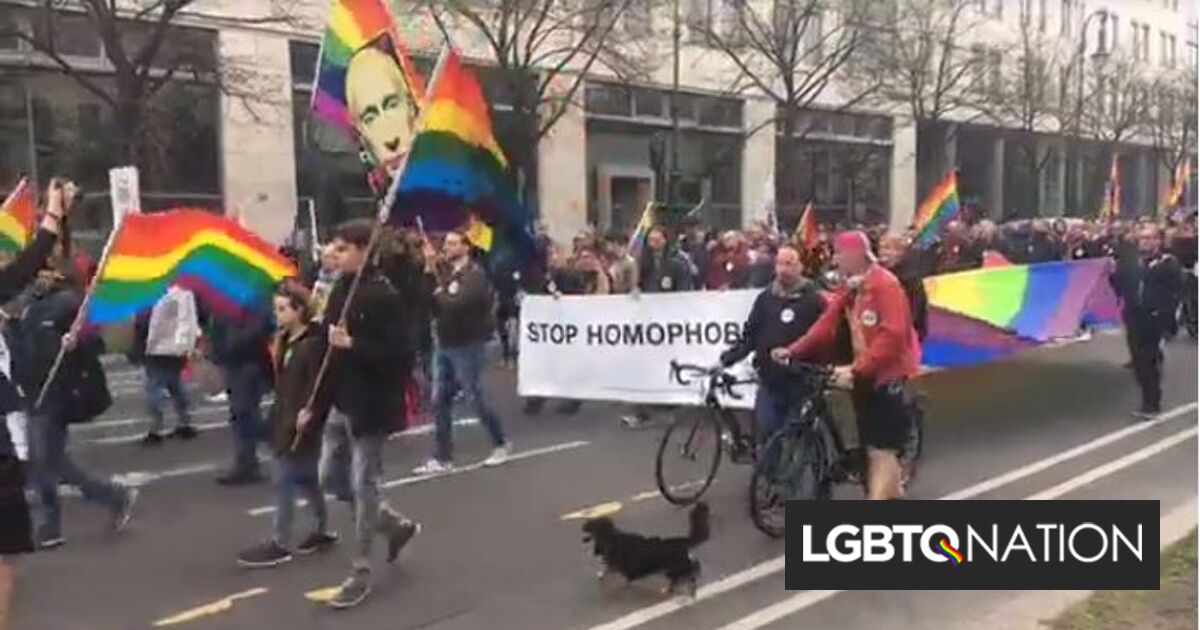 Police stop bombing in Berlin at LGBTQ rights rally - LGBTQ Nation
