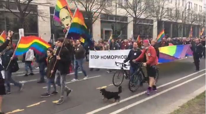 Germany lgbt rights rally