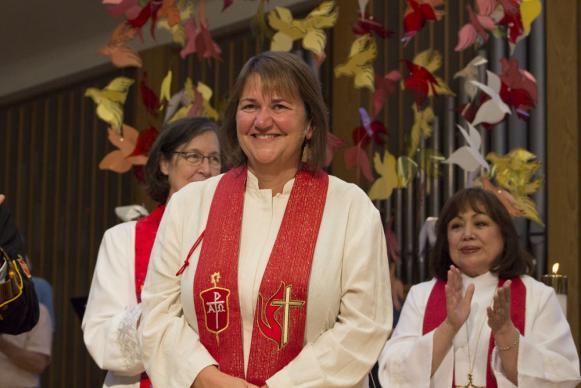 A Methodist bishop is on trial because she&#8217;s a lesbian