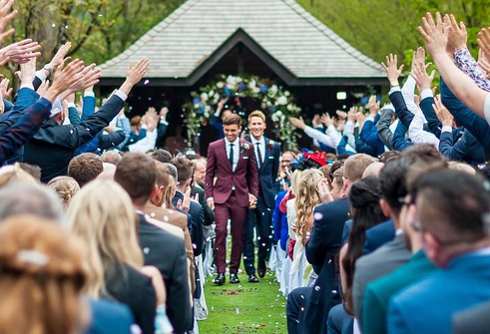 Tom Daley married Dustin Lance Black over the weekend & we have photos