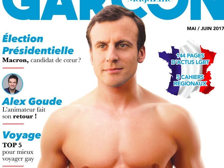 Russian newspaper says new French president is a gay psychopath